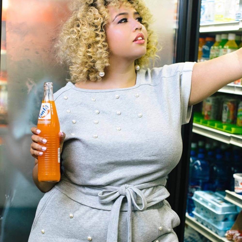 Premme Pearl Studded Terry Wrap Top